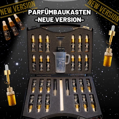 Parfümbaukasten "Neue Version" – Dein individuelles Parfüm -24x5ml Duftöle- - Bild 1 von 4