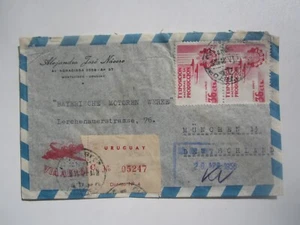 Cubierta registrada Uruguay 1956 - Imagen 1 de 2