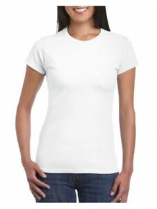Gildan 1 - T-shirt manches courtes pour femme Softstyle