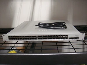 Cisco Meraki MS320-48LP-HW MS320 Series 48x GE 4x 10G SFP+ ***Nieodebrany**** - Zdjęcie 1 z 5
