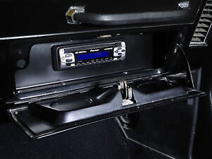 1964-67 GTO Lemans  Tempest Glovebox Stereo Mount Glove Box radio mount 