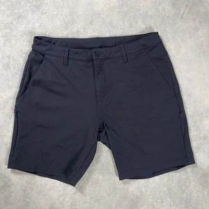 BYLT Everyday Shorts Mens 34 Waist Blue Chino Performance Stretch 8" Inseam - Picture 1 of 6