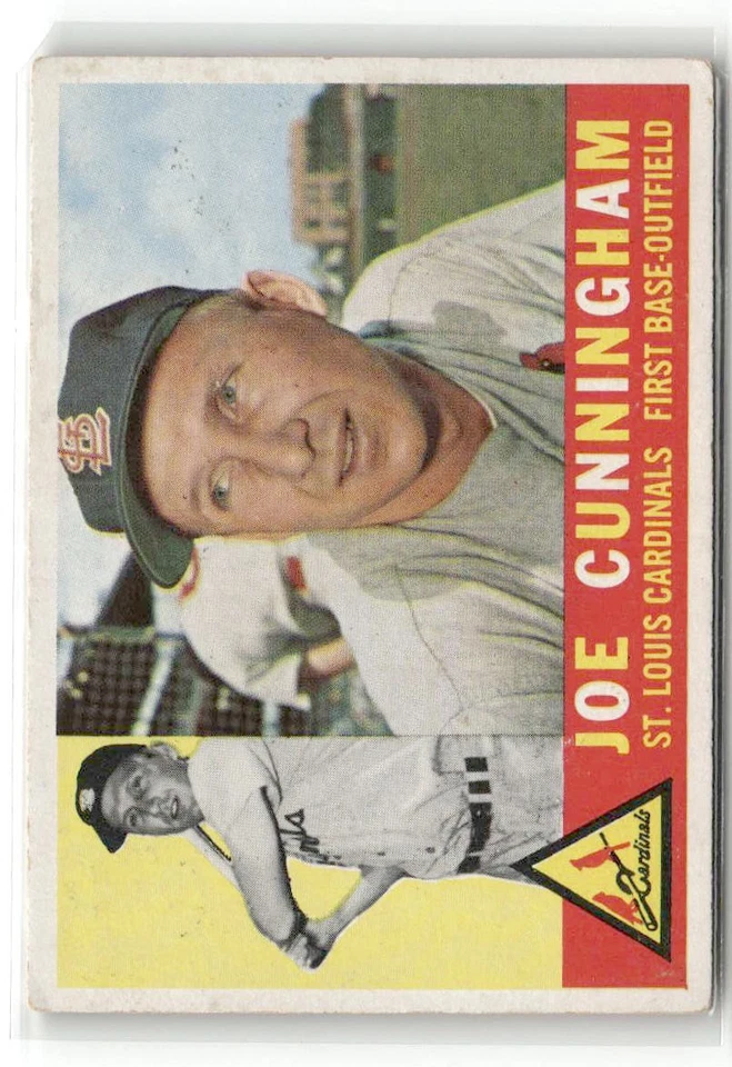 Joe Cunningham 1960 Topps #40 EX+ a casi nuevo Foto 1 de 2