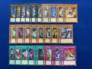  Yu-Gi-Oh! ARC-V - Shay Obsidian's Complete Raidraptor Xyz Deck - Picture 1 of 4