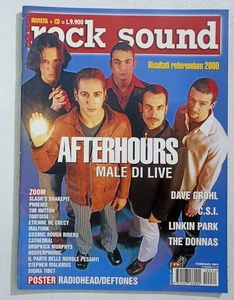 83627 Rock Sound 2001 Nr. 34 - Afterhours / Linkin Park / CSI + Poster Radiohead - Bild 1 von 4