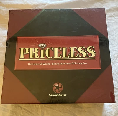 Winning Moves : Priceless - Game of Wealth, Risk & Persuasion NEW SEALED - Image 1 of 3