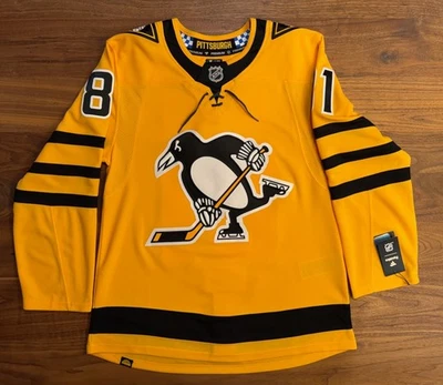 Camiseta PITTSBURGH PENGUINS KINDEL 2025 ALTERNATE FANATICS PREMIUM 50 nova com etiquetas - Imagem 1 de 4