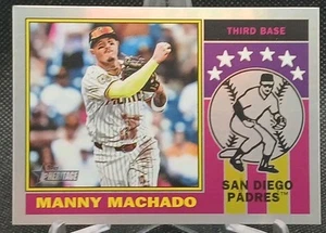 Manny Machado Holographic 2025 Topps Heritage Player Icons San Diego Padres - Picture 1 of 6
