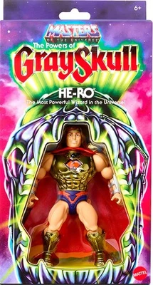 Masters Of The Universe Powers of Grayskull He-Ro Figure Mattel Creations - NEW - Image 1 of 2