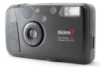 LCD OK ![ NEAR MINT] Kyocera Slim T Yashica T4 Point & Shoot Film Camera JAPAN - Image 1 of 4