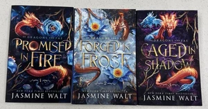 Promised in Fire; Forged in Frost & Caged in Shadow By Jasmine Walt - Imagen 1 de 3