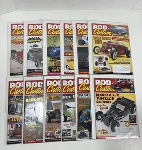 Rod And Custom Magazine 2009 Full Year Lot Set Of 12 Vintage Magazines Collector - Picture 1 of 13