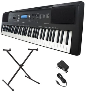 Yamaha PSR-EW310 76-key Portable Keyboard Bundle with Stand and Power Supply - Picture 1 of 6