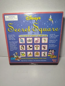 Disney Secret Square Game 1998 by University Games – Rare Vintage Complete - Picture 1 of 7