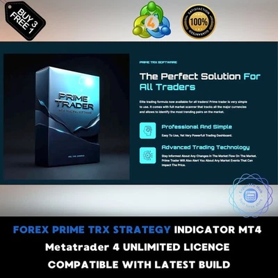Forex Prime TRX Strategy Indicator Metatrader 4 MT4 unlimited prop firm trading - Image 1 of 4