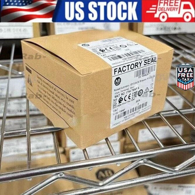 New Allen-Bradley 1794-TBNF SER A Flex Terminal Base Module 1794TBNF US Free Tax - Image 1 of 1
