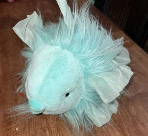 Jellycat London Florrie Maflish Fisch Plüschtier Stofftier türkis aquablau 12 Zoll - Bild 1 von 4