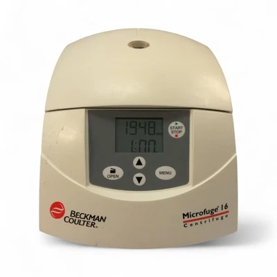 Centrifugadora digital Beckman Coulter Microfuge 16 270-455923-E probada funcionando Foto 1 de 4