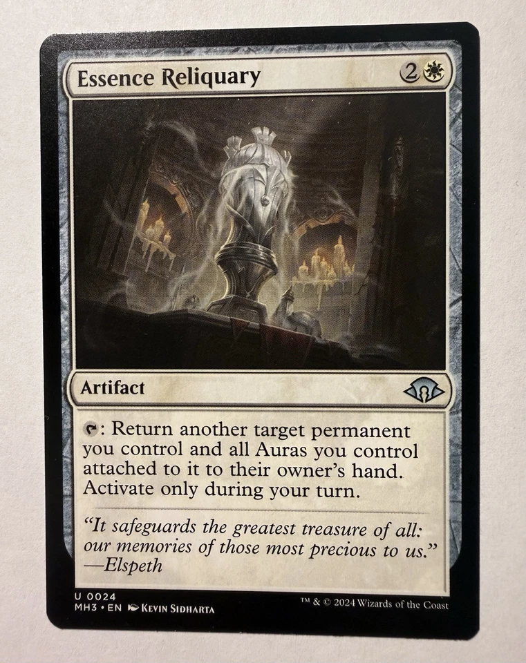 Essence Reliquary #24 MTG Modern Horizons 3 NM X1 - Image 1 of 1