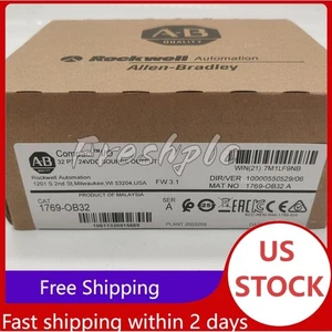 Sealed 1769-OB32 SER A CompactLogix 32 Pt 24VDC D/O Module 1769OB32 NEW - Picture 1 of 4