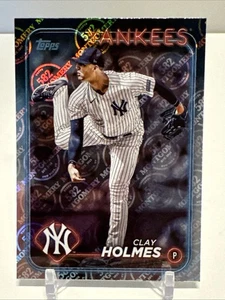 Tarjeta de aluminio Clay Holmes 2024 Topps 582 Montgomery Club #247 Yankees - Imagen 1 de 2