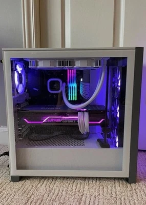 Custom PC - AMD Ryzen 5 5600x NVIDIA RTX 3070 8GB 32 GB RAM 2.2TB (SSD+HDD) W10 - Image 1 of 4