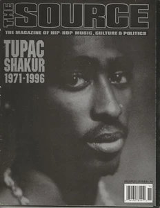 Source Magazine November 1996: Tupac Shakur Memorial Issue - Rare and Vanishing! - Picture 1 of 5