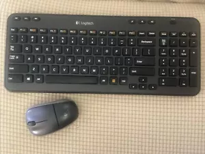 Logitech MK360 Wireless Keyboard & M215 Mouse Nano Receiver - Picture 1 of 9