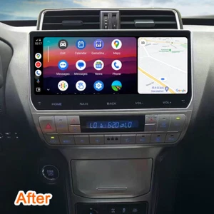 Unidad Android 12,3" para Toyota Prado 2018 radio estéreo GPS navegación Carplay BT 32G - Imagen 1 de 20