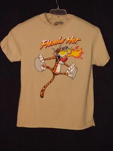 Camiseta Cheetos FLAMIN' HOT Para Hombre L Gris SS 100% Algodón - Imagen 1 de 5