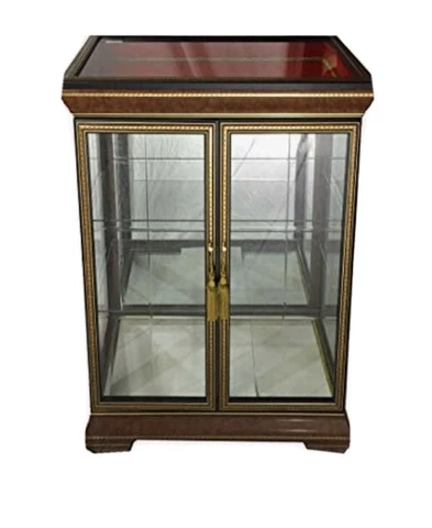 Astoria Grand | Scotto Fine Italian Wooden Double Door Curio Cabinet Cover