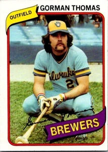 1980 Topps Baseball #623 Gorman Thomas *NM* - Bild 1 von 1