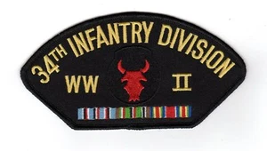 Parche sombrero 34ª División de Infantería Segunda Guerra Mundial - Imagen 1 de 1