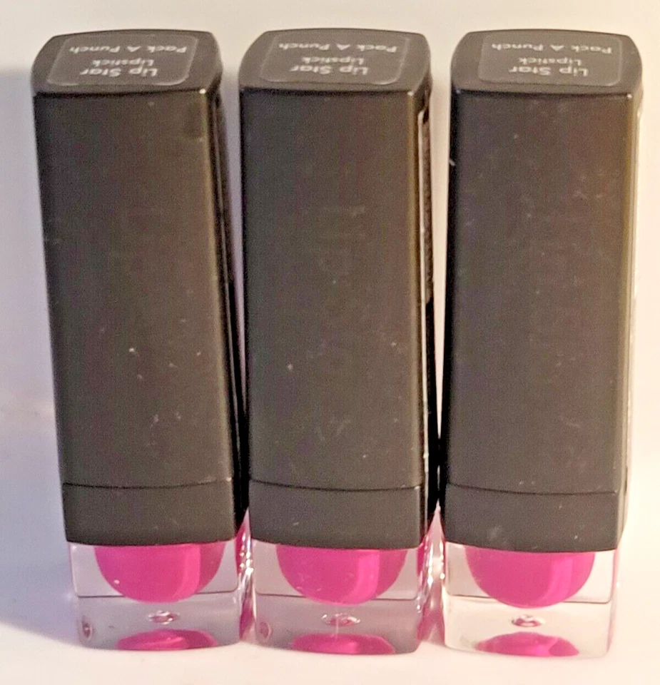 Sleek Makeup Lip Star Semi Matte Lipstick - Pack A Punch (Lot of 3) - New - Image 1 of 4