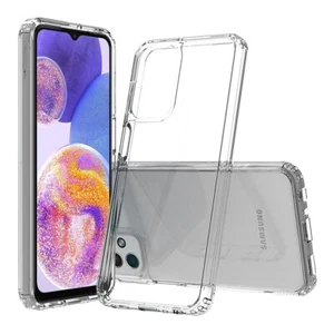 Fusion Shield Tough Snap-on Transparent Case for Samsung Galaxy A23 5G - Clear - Picture 1 of 4