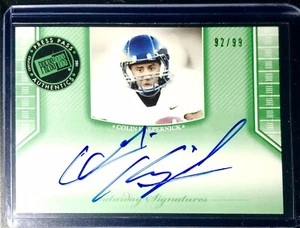 COLIN Kaepernick 92/99 Auto Rookie Nevada WolfPack Press Pass Emerald 2011🏈⭐️ - Picture 1 of 2