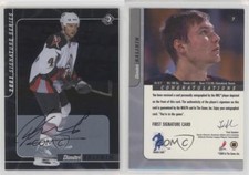 2000-01 ITG Be A Player Signature Series Dmitri Kalinin Dimitri #7 Auto