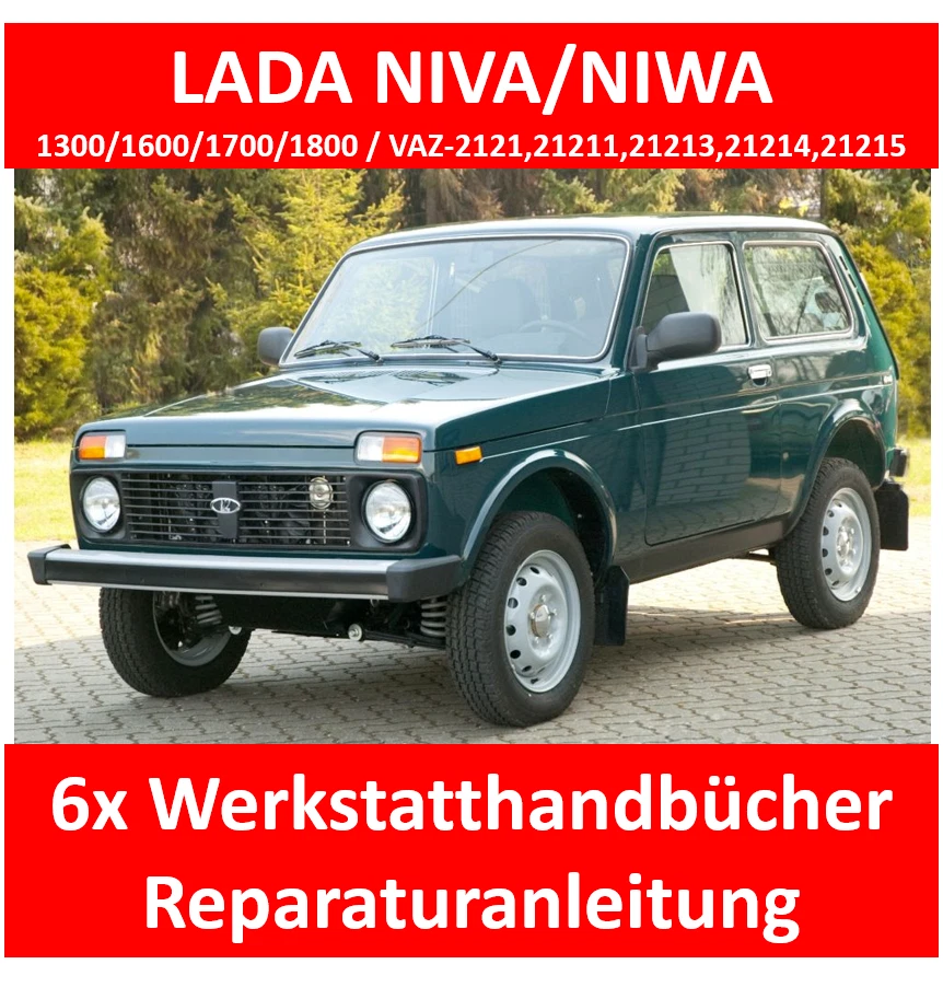 Lada Niva XXL WERKSTATTHANDBUCH REPARATURANLEITUNG DEUTSCH E-BOOK - Bild 1 von 1