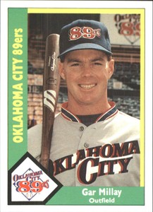 1990 Oklahoma City 89ers CMC #18 Gar Millay