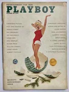 Playboy Magazine December 1960 Teddi Smith, Carol w Centerfold, Marilyn vg - Picture 1 of 1