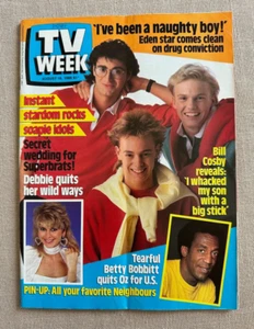 Vintage television - "Australian TV Week" Aug 1986 Vivean Gray Rolling Stones - Picture 1 of 21