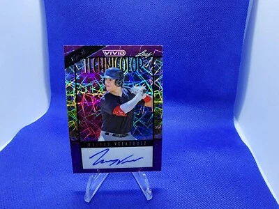 2023 Leaf Vivid Ralphy Velazquez Technicolor Auto # 1/1 Lasers - Image 1 of 4