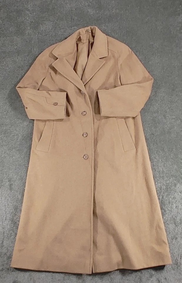 Gabardina Julius para mujer Reino Unido 10 beige mezcla de lana y cachemir Foto 1 de 4