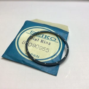 Original Seiko part 83090955 Dial Ring Blue for 6138-3000 6138-3002 “JUMBO” NOS - Foto 1 di 3