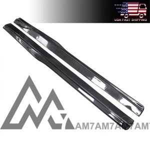 PSM Style Carbon Side Skirts For 2015 2016 2017 2018 2019 2020 BMW F32 F33 F36 - Picture 1 of 4