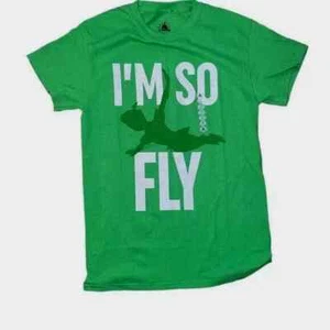 Men's T-shirt -Adult Disney -peter Pan "I Am  SO FLY  Disney T Shirt NEW. - Picture 1 of 5