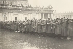 Military Ceremony Roma Italy Old Photo 1930 - Bild 1 von 3