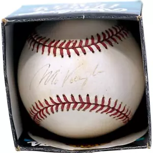 Mo Vaughn Signed Baseball Boston Red Sox - Picture 1 of 2
