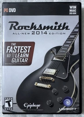 Rocksmith 2014 PC Complete Game Windows & Mac No Real Tone Cable Free Shipping - Image 1 of 4