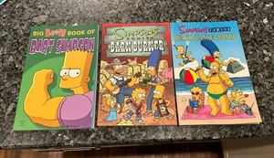 AWESOME LOT Bart Simpson graphic novel Lot Of 3 - Picture 1 of 10